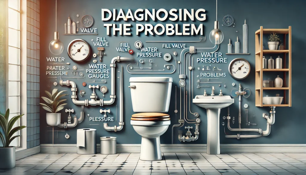 Image illustrating Diagnosing the Problem of Whistling Toilets