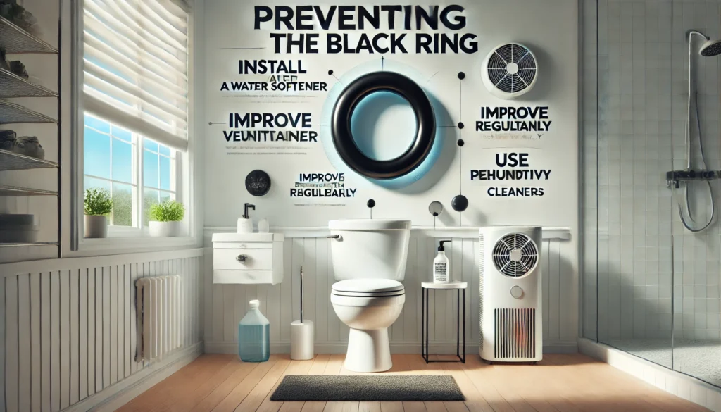 Image illustrating Preventing the Black Ring in toilet