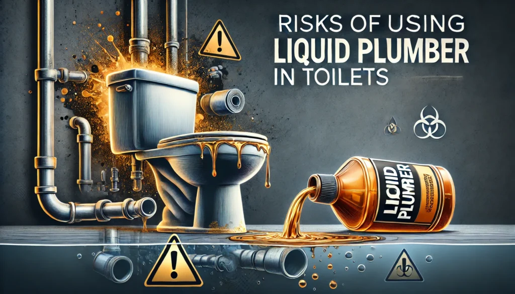 Image illustrating Risks of Using Liquid Plumber in Toilets