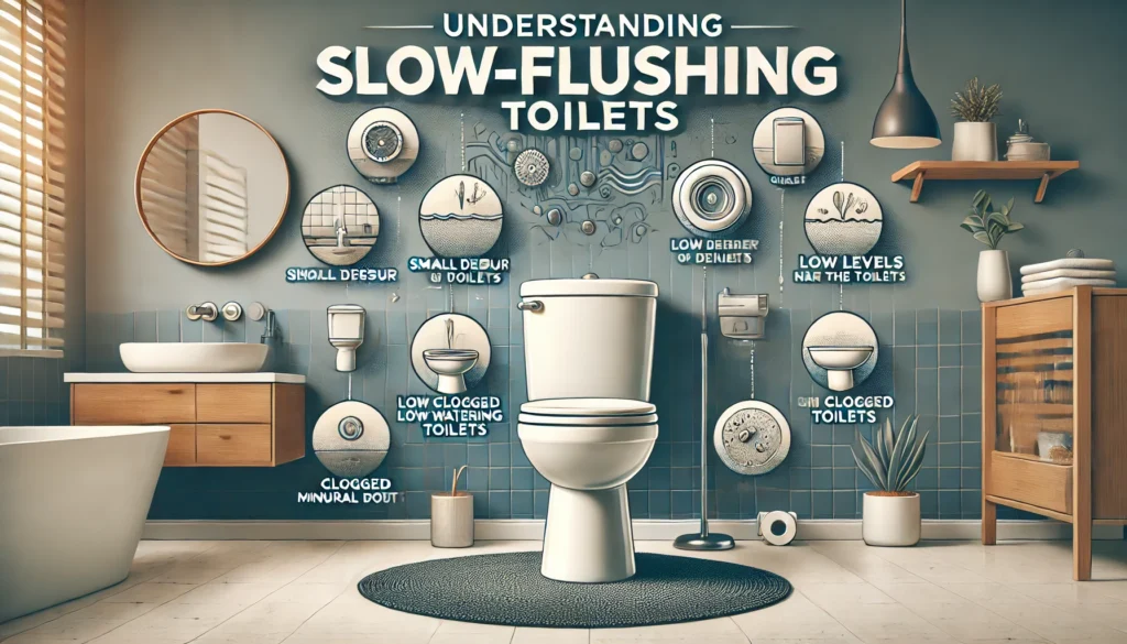 Image illustrating Understanding Slow-Flushing Toilets