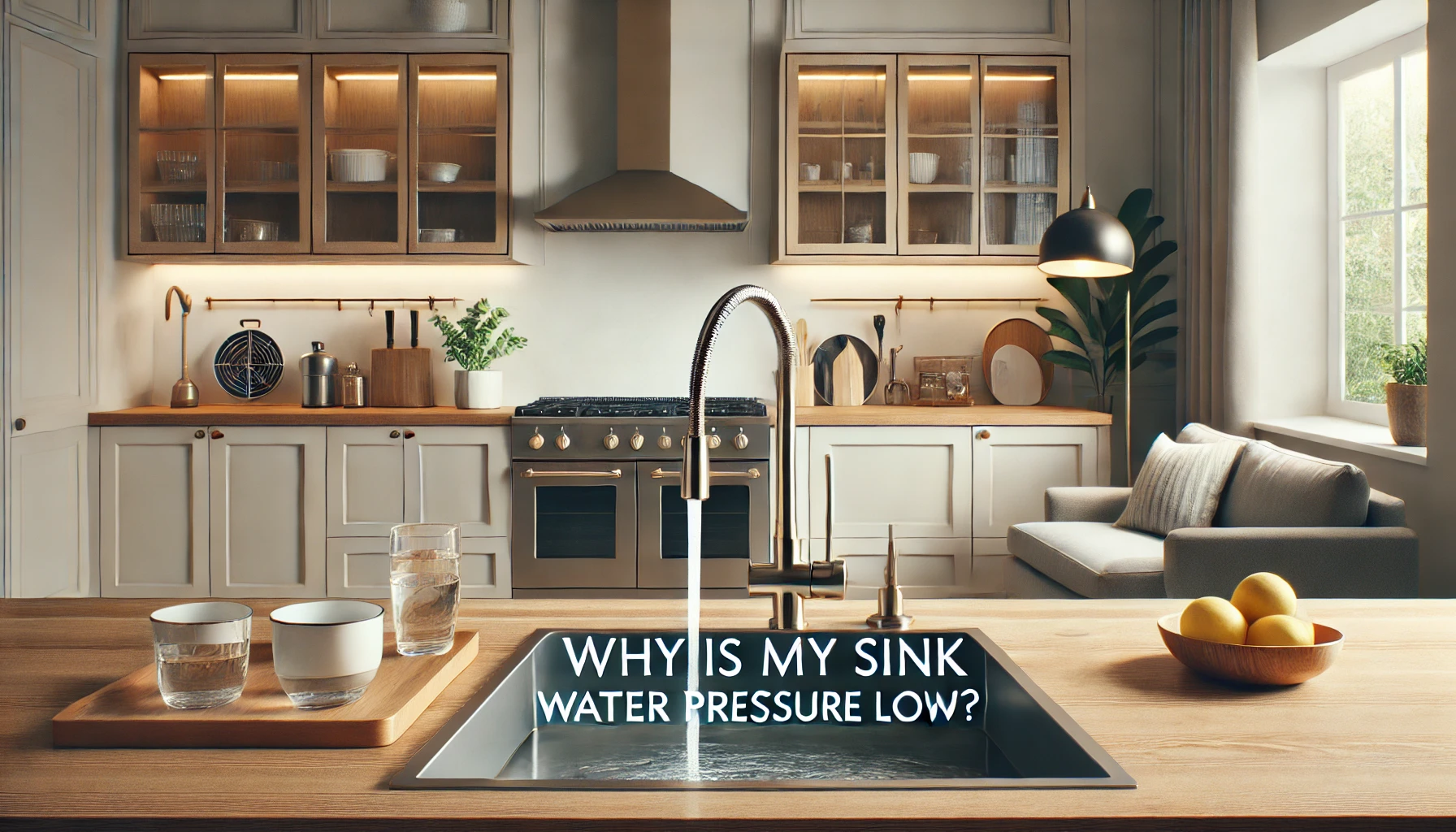 Featured image of an article having title Why Is My Sink Water Pressure Low