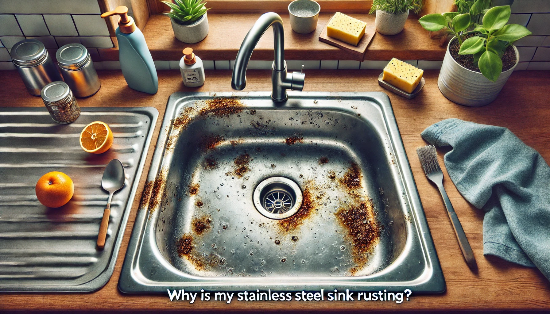 Featured image of an article having title Why Is My Stainless Steel Sink Rusting