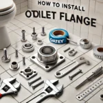 Featured image of an article having title how to install Oatey toilet flange